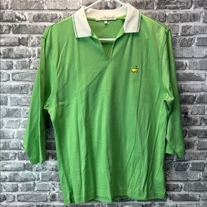 Woman's Masters Green Polo